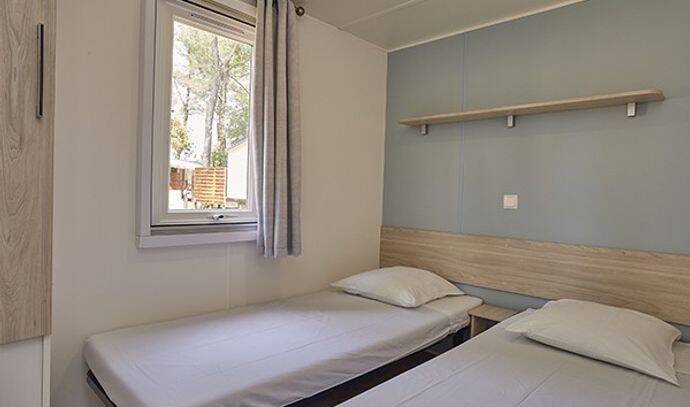 Mobil-home | Comfort | 2 Ch. | 4 pers. | Terrasse surélevée | A/C | TV 5