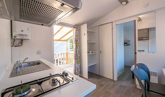 Mobil-home | Comfort | 2 Ch. | 4 pers. | Terrasse surélevée | A/C | TV 2