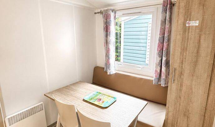 Mobil-home | Comfort | 2 Ch. | 4 pers. | Terrasse surélevée | A/C | TV 3