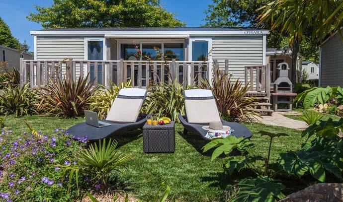 Mobil-home | Comfort | 2 Ch. | 4 pers. | Terrasse surélevée | TV 0