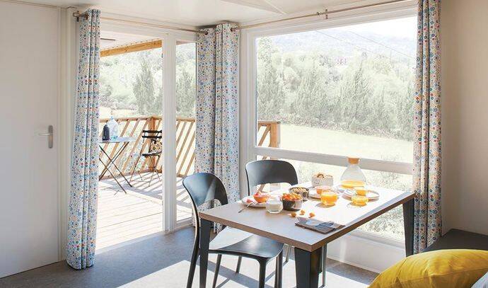 Mobil-home | Comfort | 2 Ch. | 4/6 pers. | Terrasse simple | A/C | TV 2