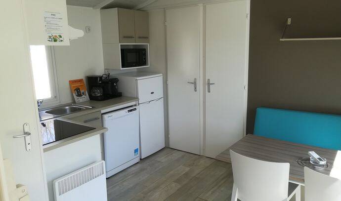 Mobil-home | Comfort | 2 Ch. | 4/6 pers. | Terrasse simple | A/C | TV 3