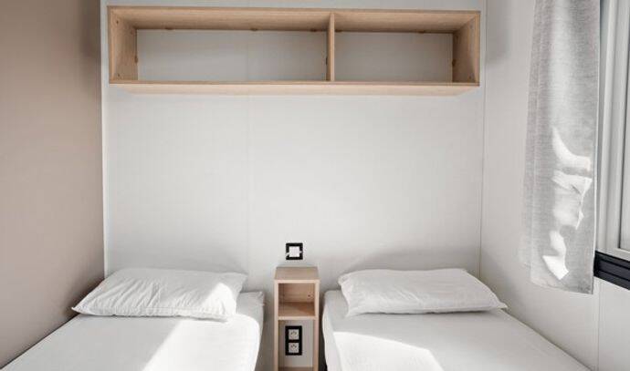 Mobil-home | Comfort | 2 Ch. | 4/6 pers. | Terrasse simple | A/C | TV 6