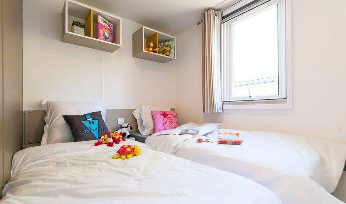 Mobil-home | Comfort | 2 Ch. | 4/6 pers. | Terrasse simple | A/C | TV 5