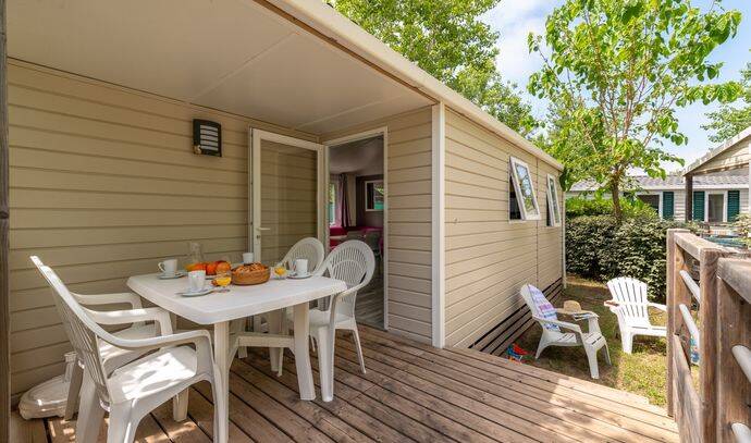 Mobil-home | Comfort | 2 Ch. | 4/6 pers. | Terrasse simple | A/C | TV 1