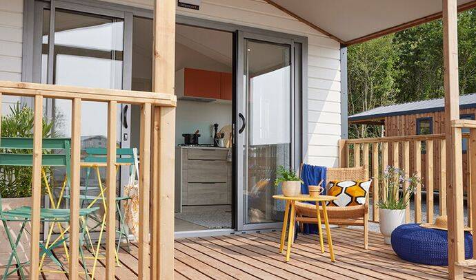 Mobil-home | Comfort | 2 Ch. | 4/6 pers. | Terrasse simple | A/C | TV 1