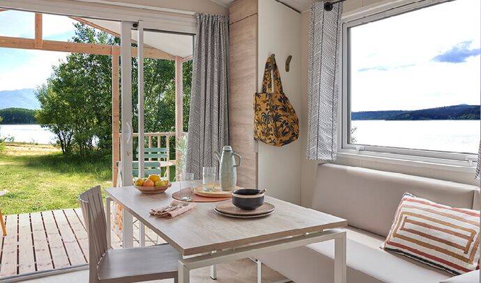 Mobil-home | Comfort | 2 Ch. | 4/6 pers. | Terrasse simple | A/C | TV 2