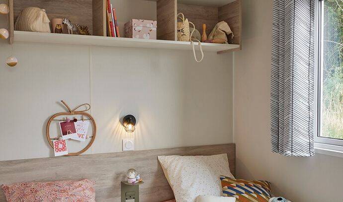 Mobil-home | Comfort | 2 Ch. | 4/6 pers. | Terrasse simple | A/C | TV 5
