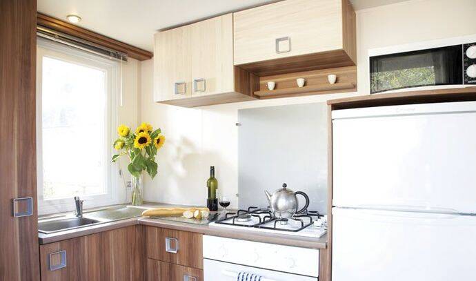 Mobil-home | Comfort | 2 Ch. | 4/6 pers. | Terrasse surélevée non couverte 2