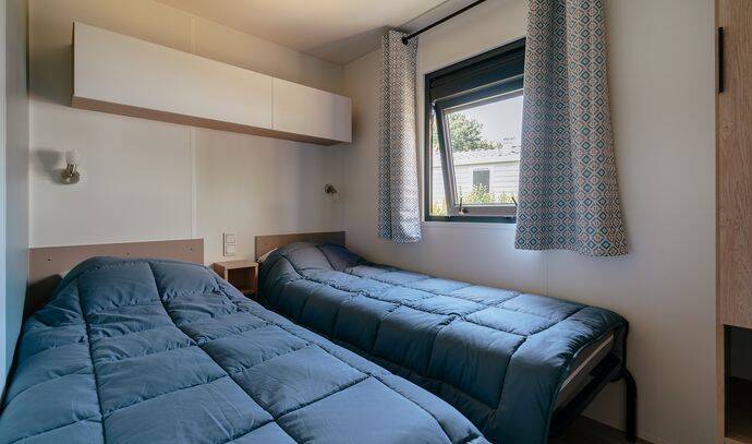 Mobil-home | Comfort | 2 Ch. | 4/6 pers. | Terrasse surélevée non couverte 4