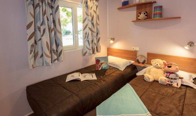 Mobil-home | Comfort | 2 Ch. | 5 pers. | Terrasse simple 6
