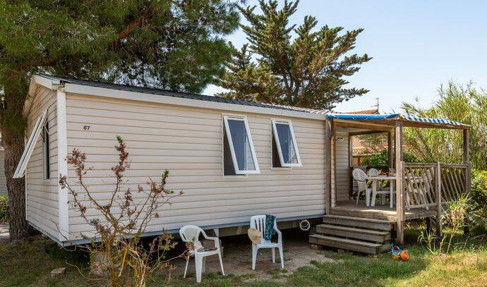 Mobil-home | Comfort | 2 Ch. | 4 pers. | Terrasse simple | A/C 0
