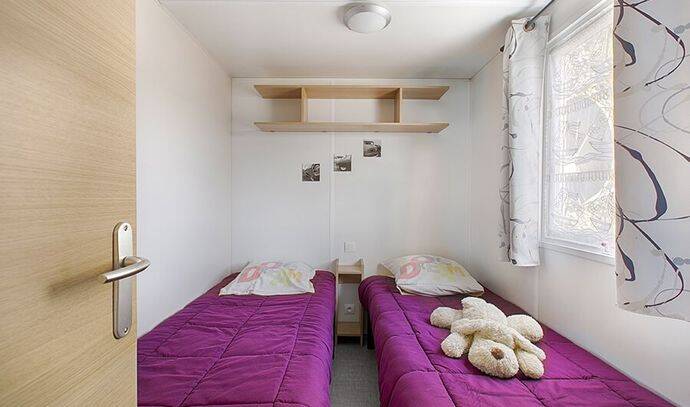 Mobil-home | Comfort | 3 Ch. | 5 pers. | Terrasse simple | TV 5