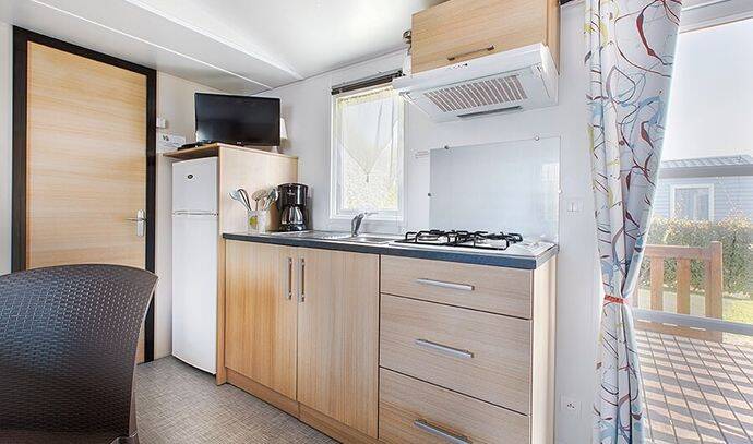 Mobil-home | Comfort | 3 Ch. | 5 pers. | Terrasse simple | TV 3