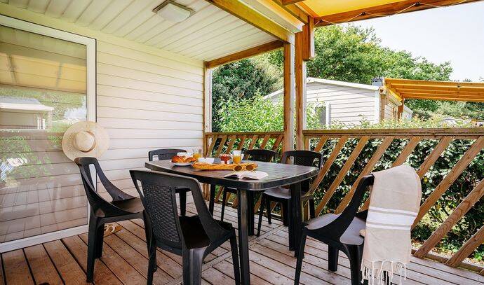 Mobil-home | Comfort | 3 Ch. | 6 pers. | Terrasse simple 1