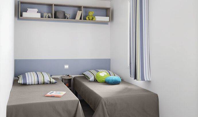 Mobil-home | Comfort | 3 Ch. | 6 pers. | Terrasse simple 6