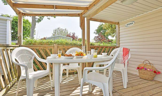 Mobil-home | Comfort | 3 Ch. | 6 pers. | Terrasse simple 1
