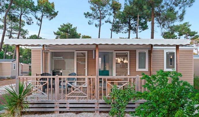 Mobil-home | Comfort | 3 Ch. | 6 pers. | Terrasse simple | A/C | TV 0