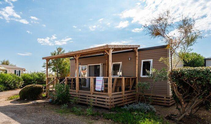 Mobil-home | Comfort | 3 Ch. | 6 pers. | Terrasse Lounge | A/C | TV 0