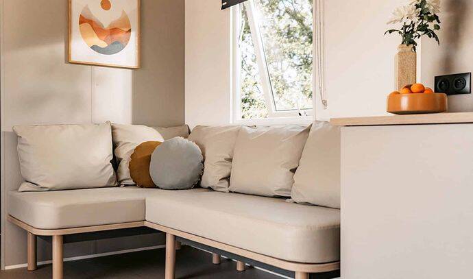 Mobil-home | Comfort | 4 Ch. | 8 pers. | Terrasse surélevée | A/C 4