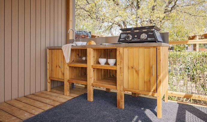 Mobil-home | Comfort | 4 Ch. | 8 pers. | Terrasse Lounge | A/C | TV 2