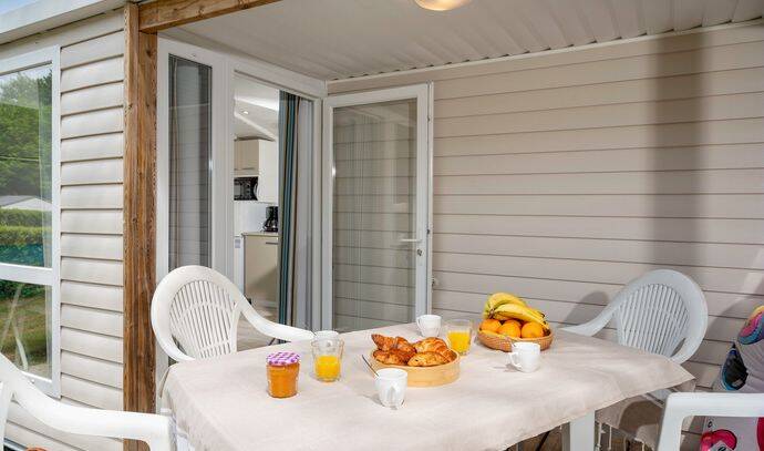 Mobil-home | Comfort | 2 Ch. | 4/6 pers. | Terrasse simple | A/C 1