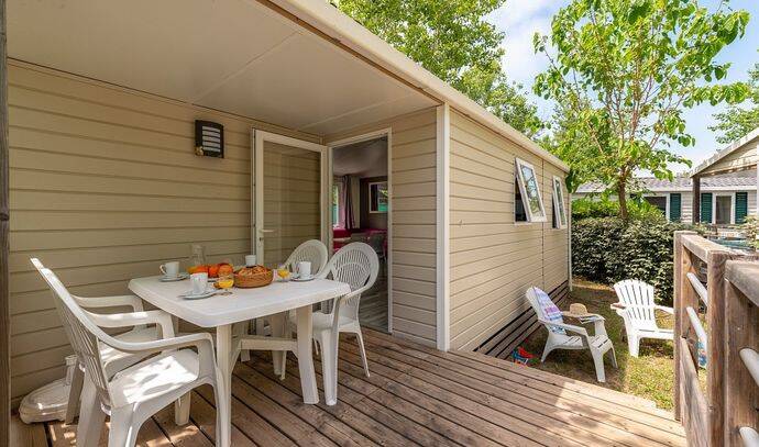 Mobil-home | Premium | 2 Ch. | 4 pers. | Terrasse simple | A/C 1