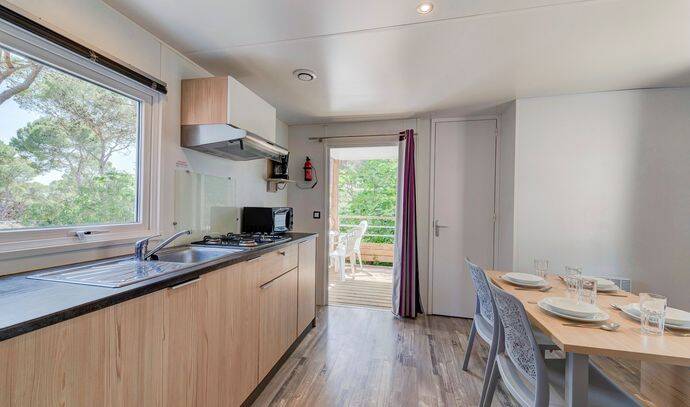 Mobil-home | Premium | 2 Ch. | 4 pers. | Terrasse simple | A/C 5