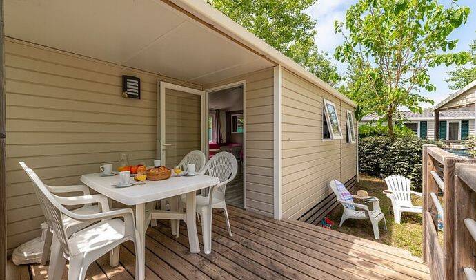 Mobil-home | Comfort | 2 Ch. | 4 pers. | Terrasse simple | A/C 1