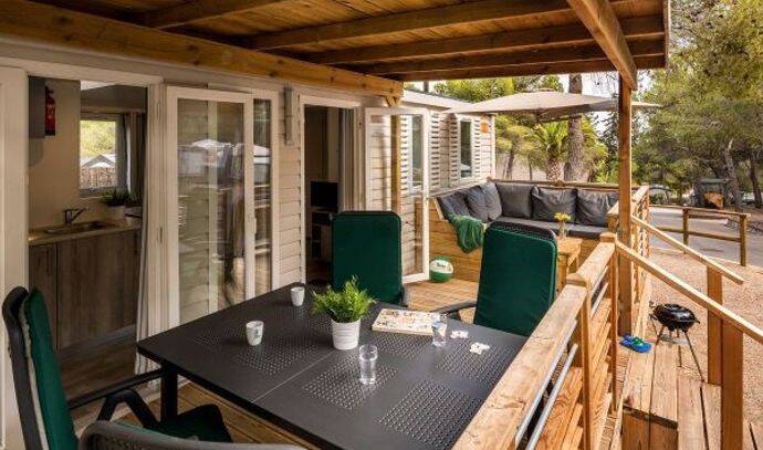Mobil-home | Premium | 3 Ch. | 6 pers. | Terrasse Lounge | A/C 0