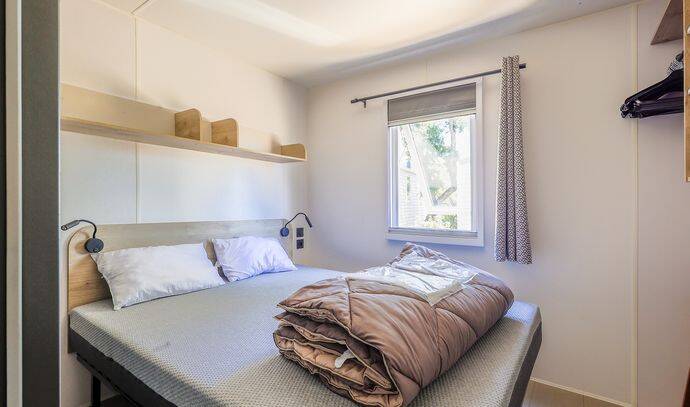 Mobil-home | Premium | 2 Ch. | 4/6 pers. | Terrasse Lounge | A/C 4