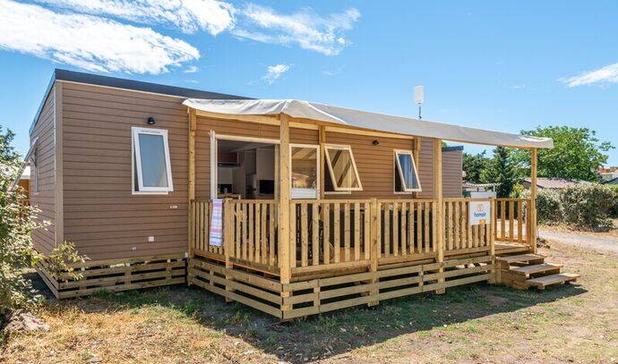 Mobil-home | Premium | 3 Ch. | 4 pers. | Terrasse surélevée | A/C | TV 0