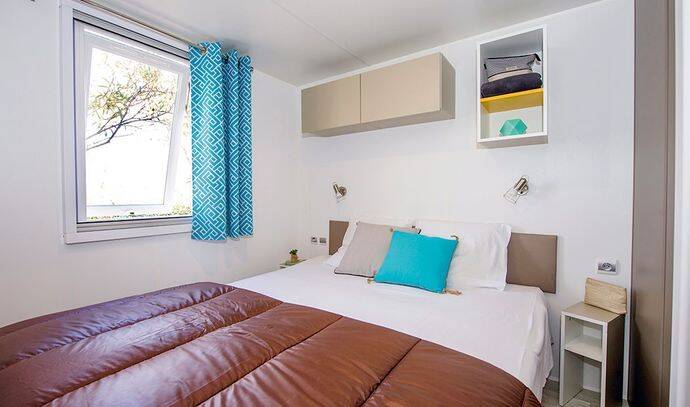 Mobil-home | Premium | 3 Ch. | 5 pers. | Terrasse surélevée | A/C 4