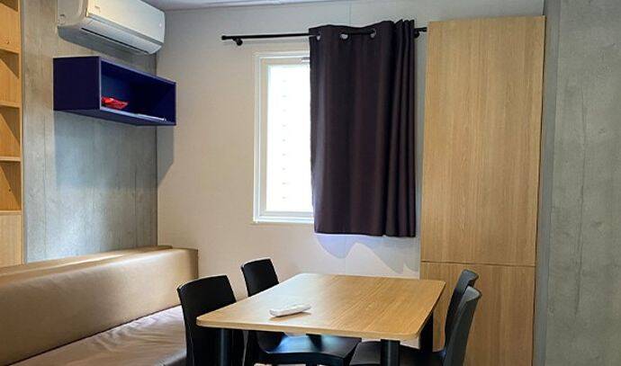 Mobil-home | Premium | 3 Ch. | 6 pers. | Terrasse surélevée | A/C 3