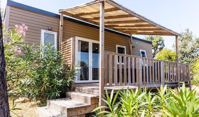 Mobil-home | Premium | 3 Ch. | 6 pers. | Terrasse surélevée | A/C 0
