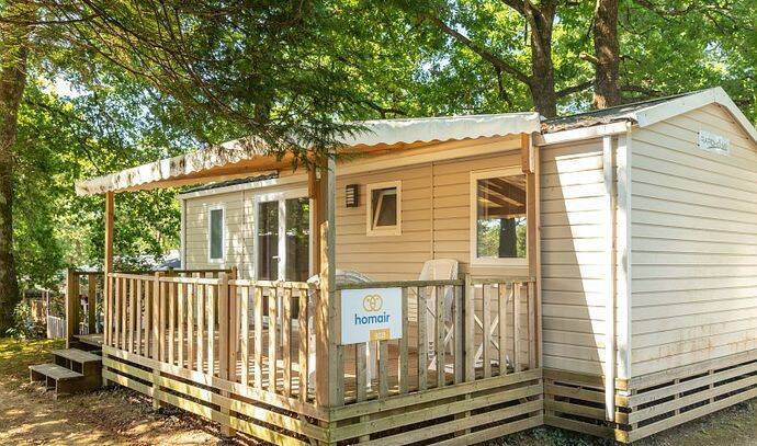 Mobil-home | Premium | 3 Ch. | 6 pers. | Terrasse surélevée | A/C 0