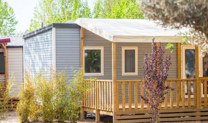 Mobil-home | Premium | 3 Ch. | 6 pers. | Terrasse surélevée | A/C | TV 0