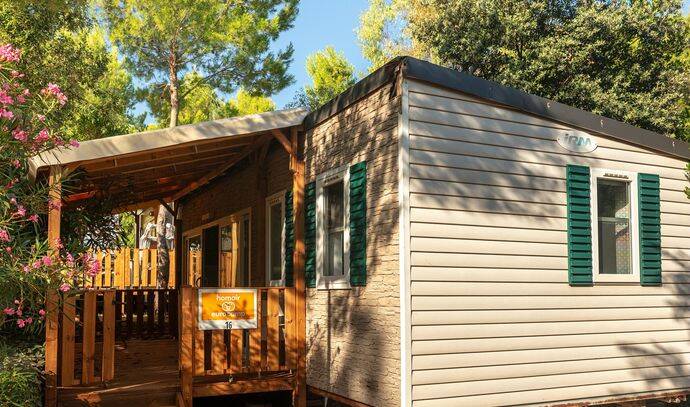 Mobil-home | Premium | 3 Ch. | 6 pers. | Terrasse surélevée | A/C 0