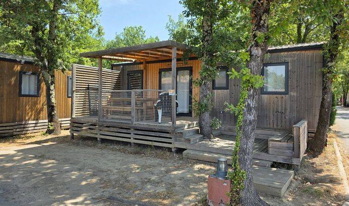 Mobil-home | Premium | 3 Ch. | 6 pers. | Terrasse surélevée | A/C 0