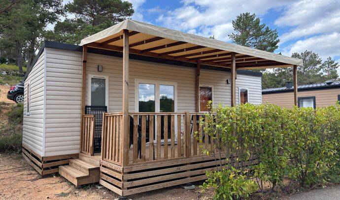 Mobil-home | Premium | 3 Ch. | 6 pers. | Terrasse surélevée | A/C 0