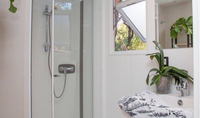 Mobil-home | Premium | 3 Ch. | 6 pers. | Terrasse surélevée | A/C 5