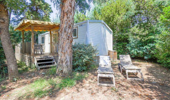 Mobil-home | Premium | 3 Ch. | 6 pers. | Terrasse surélevée | A/C 0