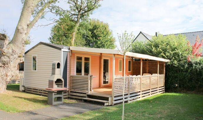 Mobil-home | Premium | 3 Ch. | 6 pers. | Terrasse surélevée | TV 0