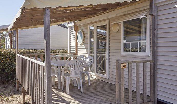 Mobil-home | Premium | 3 Ch. | 6 pers. | Terrasse surélevée | A/C | TV 0