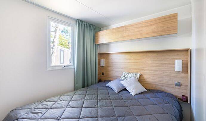 Mobil-home | Premium | 3 Ch. | 6 pers. | Terrasse surélevée | A/C | TV 4