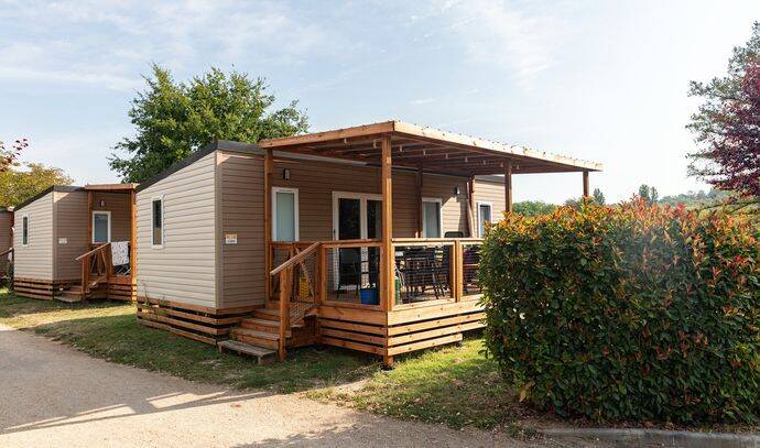 Mobil-home | Premium | 3 Ch. | 6 pers. | Terrasse surélevée | A/C | TV 0