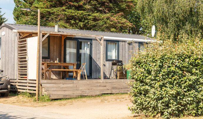 Mobil-home | Premium | 3 Ch. | 6 pers. | Terrasse surélevée | A/C | TV 0