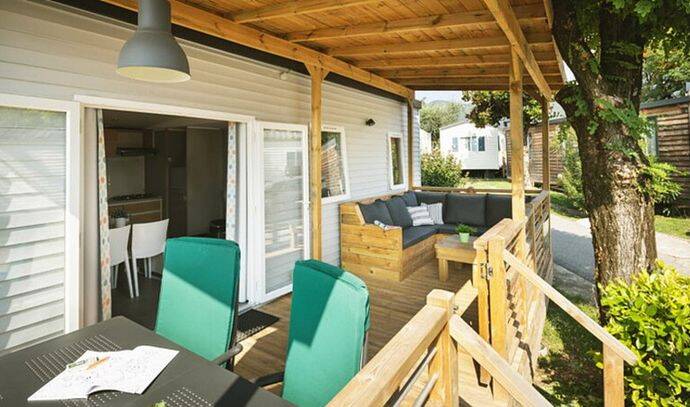 Mobil-home | Premium | 3 Ch. | 6 pers. | Terrasse Lounge 1