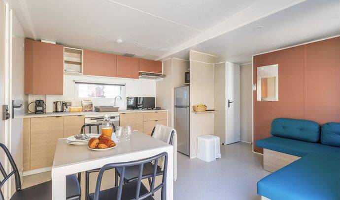 Mobil-home | Premium | 3 Ch. | 6 pers. | Terrasse Lounge 2