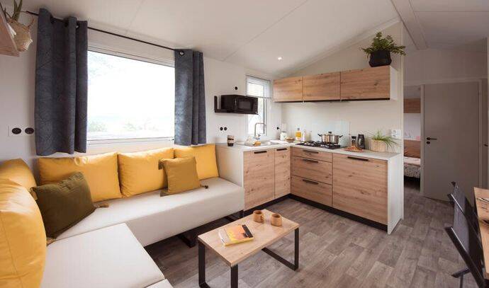 Mobil-home | Premium | 4 Ch. | 8 pers. | Terrasse Lounge | A/C 3